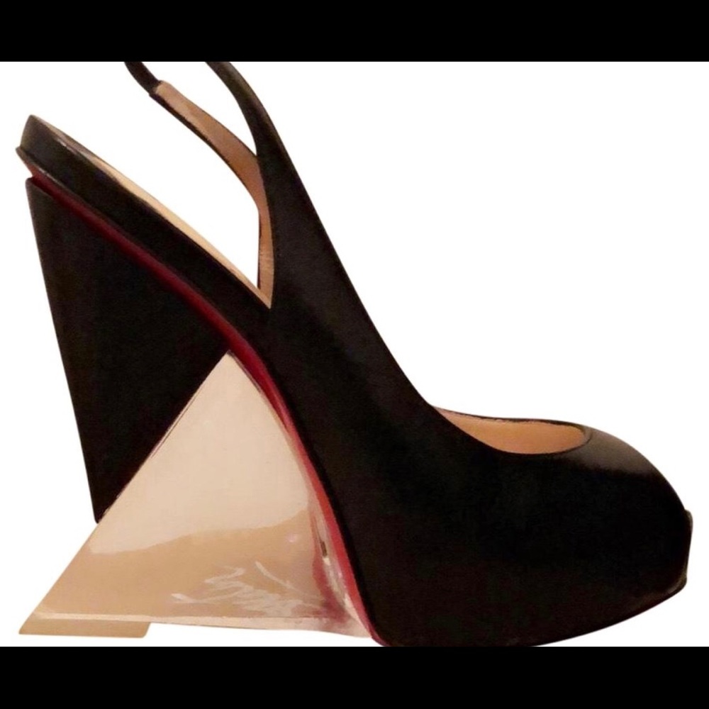 Rosemin 120mm plexi heel in black